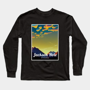Jackson Hole Wyoming United States ski Long Sleeve T-Shirt